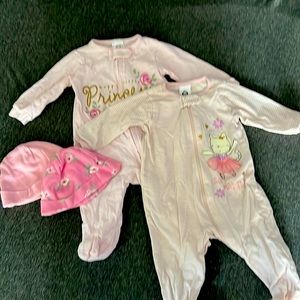 Gerber Baby Girl Sleep N Play 2-PC Pajamas